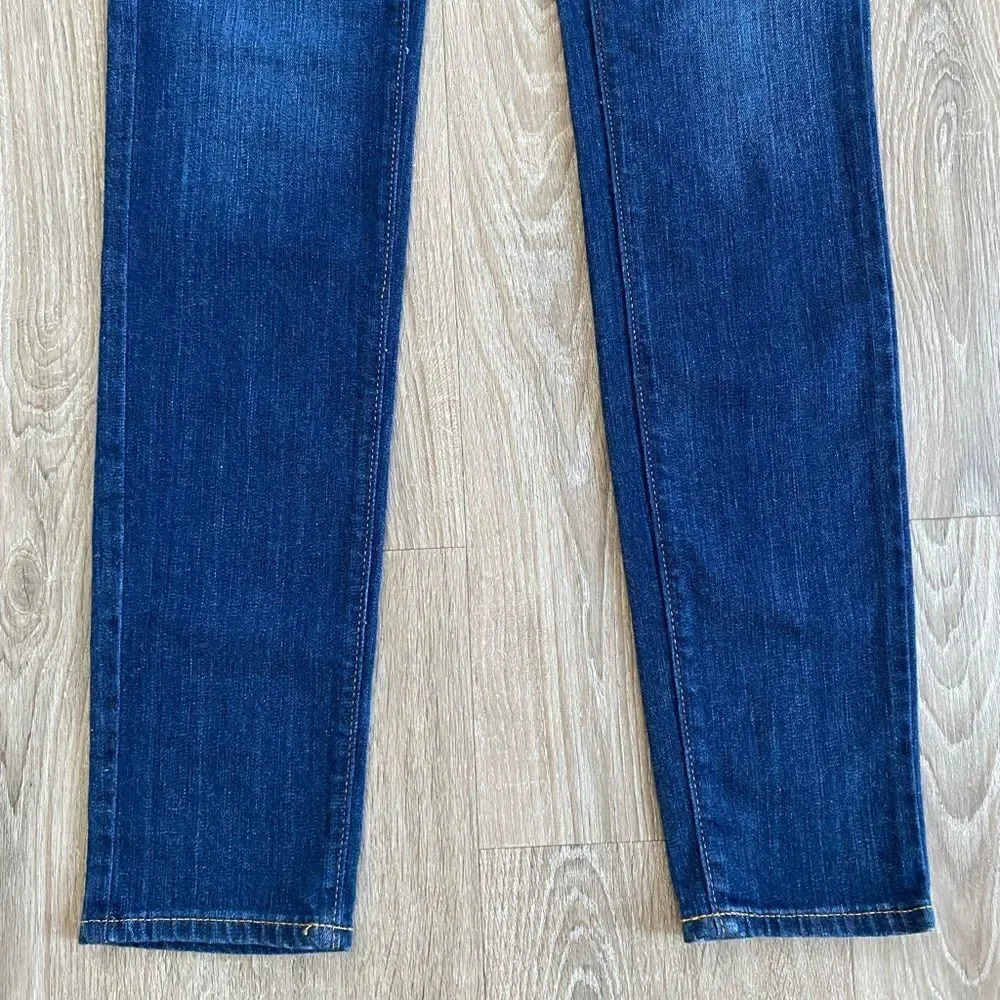 NWT Spanx Slim X Skinny Dark Wash High Rise Denim Jeans, Size 27